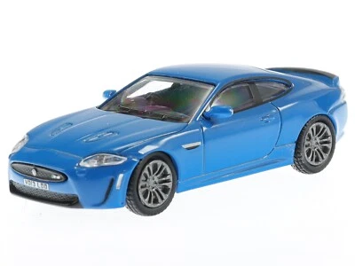 Jaguar XKR-S blu modellino 76XKR001 Oxford 1:76 - Immagine 1 di 4