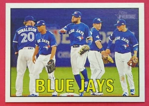 2016 Topps Heritage Toronto Blue Jays Team #345 NM+ - Picture 1 of 1