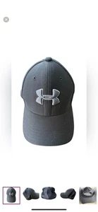 Under Armour Youth Black Ball Cap Hat Fitted-- Size Youth XS/S-- Classic Fit -- - Picture 1 of 7