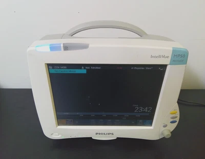 Philips IntelliVue MP50 Bedside Patient Monitor *batteries not included* M8004A - Image 1 of 4
