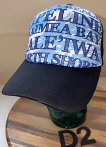 NWT  Surfware Hawaiian Classics "Hawaiian Islands" Ball Cap, Strapback Adj.  D2 - Picture 1 of 3