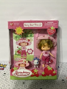 Süßer Frühlings Erdbeer Shortcake mit Pupcake Beere Best Friends Bandai 2002  - Bild 1 von 7