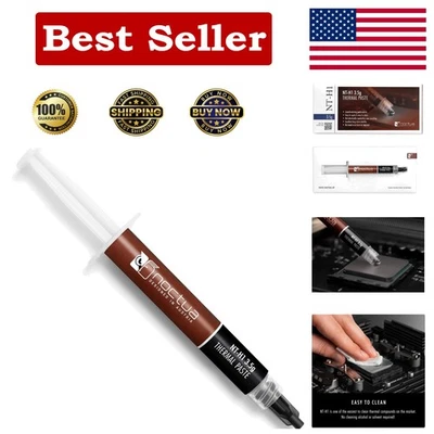 Pro-Grade 3.5g Thermal Paste for Optimal Heat Transfer & Overheating Prevention - Image 1 of 4