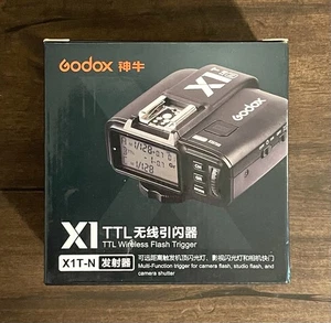 Godox X1 TTL Wireless Camera Flash Trigger X1T-N 2.4 G For Sony - Picture 1 of 5