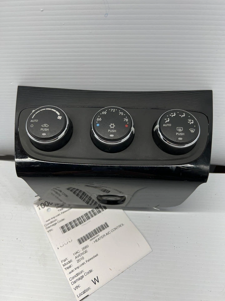 Dodge Avenger 2008 2009 2010 2011 2012 2013 2014 calefacción control aire acondicionado Foto 1 de 1