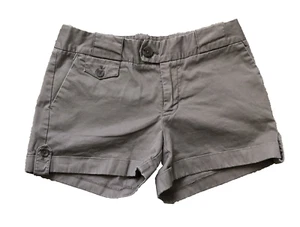 Banana Republic Damen Gr. 0 hellbraune Shorts Stretch-TabKnopfmanschetten - 5 Taschen - Bild 1 von 9