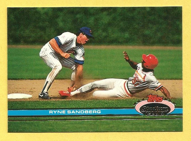 1991 STADIUM CLUB BASEBALL (Part 2 #'s 201-400) / You Pick The Cards - Image 1 of 1