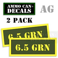 Ammo Can and Window Stickers SKS Military Skull Decals Die Cut 2 pack