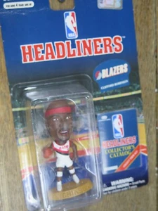 Figura de baloncesto 1997 de los cabezas de cartel de la NBA Clifford Robinson Portland Blazers nueva en paquete - Imagen 1 de 8