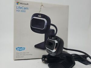 Microsoft LifeCam HD-3000 – T3H-00001 Webcam – 720p mit Mikrofon, Lync