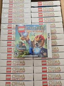LEGO LEGENDS OF CHIMA LAVAL'S JOURNEY W/ Mini FIGURE 3DS NINTENDO VIDEO GAME  - Picture 1 of 3