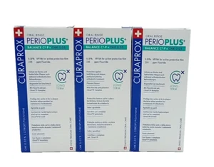 3x CURAPROX perio Plus+ Balance Mundspülung CHX 0,05% 3x 200 ml - Imagen 1 de 1
