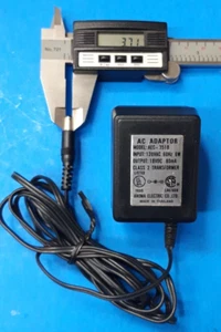AC ADAPTER, ANOMA , AEC-3518 , 120VAC , 18VDC , 80 mA, 6ft - Picture 1 of 3