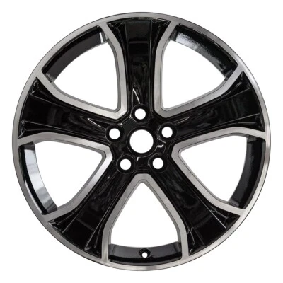 Оригинальный черный обод колеса 20 x 9,5 Land Rover Range Rover Sport 2010 2011 2012 2013 годов выпуска с ЧПУ - Изображение 1 из 3