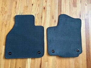 VW*Volkswagen Phaeton W12 Front Floor Mats - BLACK - CUSTOM - BRAND NEW-Set of 2 - Picture 1 of 10