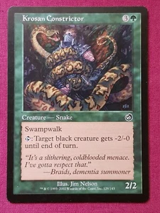 Magic The Gathering TORMENT KROSAN CONSTRICTOR green card MTG - Bild 1 von 2