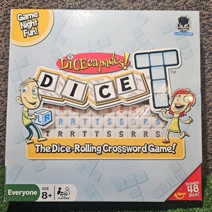 DICEcapades Dice T, The Dice Rolling Crossword Game, Haywire Games-NEW SEALED - Picture 1 of 10