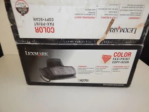 Lexmark X4270 All-IN-One Inkjet Printer - NEW IN BOX (QFT37) - Picture 1 of 11