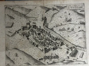 "Vicovaro" Paolo Forlani 1567 Stadtplan - Bild 1 von 10