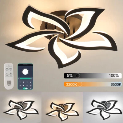 Moderno Plafoniera LED Dimmerabile 40W con Telecomando/APP da Soffitto Soggiorno - Immagine 1 di 4