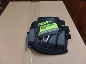 AWP HP ELECTRICIAN POUCH NEW WITH TAGS,WITH BELT CLIP & BELT LOOP  - Picture 1 of 1