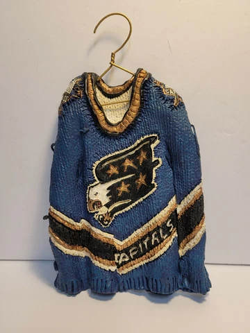 Washington Capitals Ceramic Sweater Decoration 10" x 6" Cover