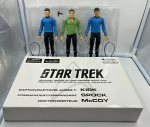 Star Trek Art Asylum 2003 Capitán Kirk Spock y Doc McCoy - Imagen 1 de 4