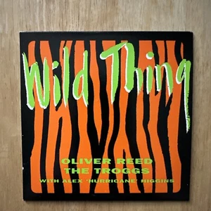 THE TROGGS - OLIVER REED - ALEX HURRICANE HIGGINS - WILD THING - RARE CD 3 TRACK - Picture 1 of 3