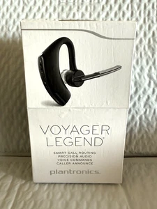 Poly - Voyager Legend Wireless Noise Cancelling Bluetooth Headset - Silver/Black - Picture 1 of 11
