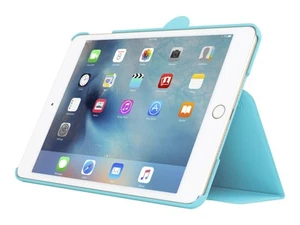 Incipio Lexington Hard Shell Folio Case For Ipad Mini 4 - Cyan - Picture 1 of 6