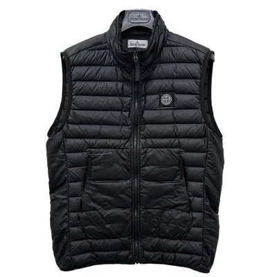 Chaleco acolchado con parche con logotipo Stone Island para niños 123360667 Foto 1 de 4