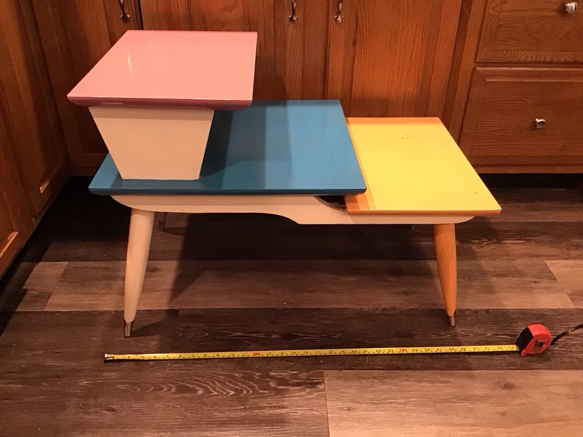 Vintage Step Table In Antique Tables (1950-Now) for sale | eBay