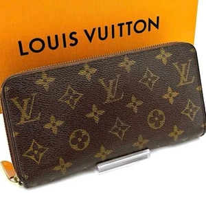 Louis Vuitton Monogram Fuchsia Zippy Wallet Clemence Long Wallet From Japan - Picture 1 of 12