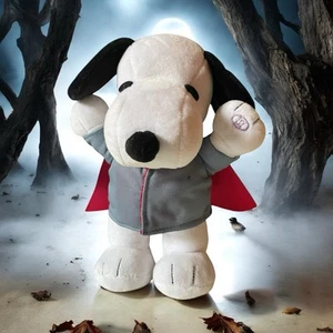 Gemmy Snoopy Vampire Animated Musical Plush 10” 2020 Works - Picture 1 of 9
