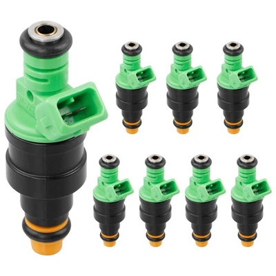 Inyectores de combustible 8x 42LB para Chevy Camaro Ford Mustang 440cc EV1 0280150558 Foto 1 de 4
