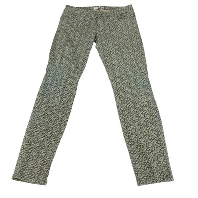 CAbi Jeans Pants Women Size 6 Multicolor Cotton Mid Rise Skinny Leg Flat Front - Image 1 of 4