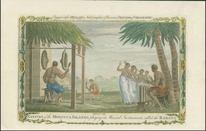 1778 INSTRUMENTOS MUSICALES ISLAS MOLUCCA NATIVOS RABANA Maluku Indonesia (MG74) - Imagen 1 de 1
