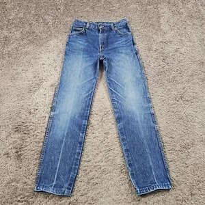 VINTAGE Wrangler Jeans Womens 10 Straight 100% Cotton Denim Australia Made 24x29 - Picture 1 of 16