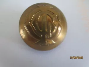 VINTAGE LONDON COUNTY COUNCIL TRAMWAYS BRASS TUNIC BUTTON (Firmin) 25mm - Picture 1 of 3