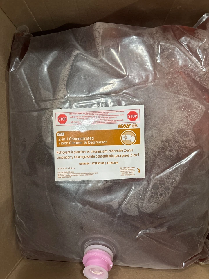 Ecolab Kay 2-1 Concentrated Floor Cleaner And Degreaser 2 US Gallon - Image 1 of 1