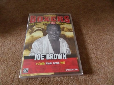 DVD - NEW & SEALED - DEAGOSTINI - BOXERS JOE BROWN VS SMITH MIAMI BEACH 1957 - Image 1 of 2