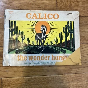 Calico the Wonder Horse vintage Scholastic paperback book Virginia Lee Burton - Picture 1 of 5