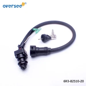 Remote MAIN SWITCH ASSEMBLY 6H3-82510-20 7 Pins Cables For Yamaha 75HP Outboard - Picture 1 of 4