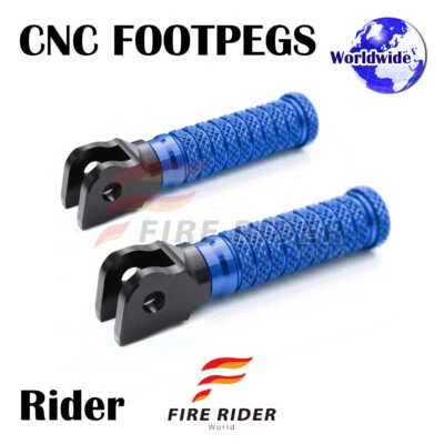 Reposapiés CNC delanteros POLE para Suzuki GSXR 600/750 06-16 07 08 09 10 11 Foto 1 de 4
