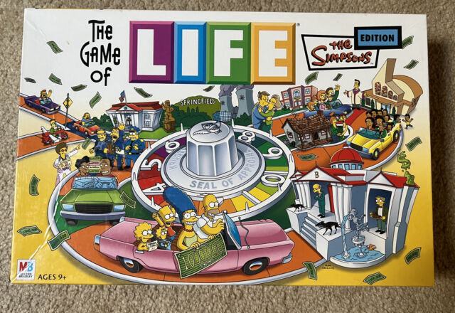 The Game Of Life - Simpsons Edition | Jogo de Tabuleiro Hasbro Usado  1404588 | enjoei