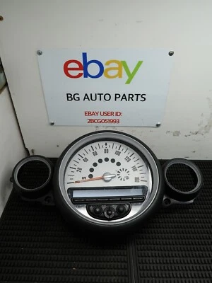 Mini Cooper R55 R56 2007-2016 velocímetro genuino conjunto y molduras OEM Foto 1 de 4
