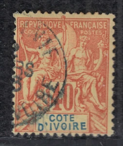 Costa de Marfil 10, O, 40 C. Alegoría 1892 - Imagen 1 de 1