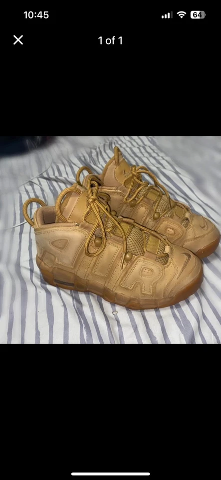 Nike Air More Uptempo Flax GS Foto 1 de 1