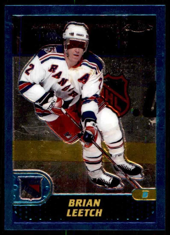 2001-02 Topps Chrome Brian Leetch #4 - Image 1 of 2