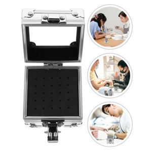 Nagel Bohrer Schleifen Bit Halter Box Display Aufbewahrung Behälter Polierkopf Koffer - Bild 1 von 12